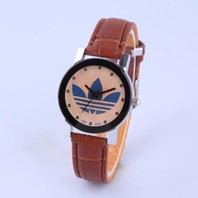 2015 Lover Alloy Quartz Movement Women Men Watch Hot Sale Fashion Vintage Leather Strap Casual Wristwatch