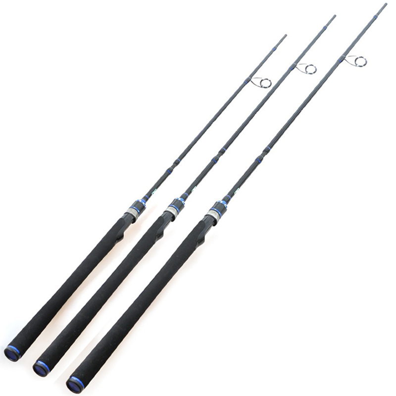 Spinning Fishing Rod Carbon Fiber rod 2.1 2.4 2.7m Medium Light Lure Sea Rod Fly Fishing Stick Carp Fishing Rods Fishing Pole