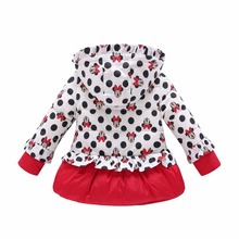 2015 New Minnie Kids Clothes Girl Winter Coat Jacket Down Children Girls Parka Outwear Warm Duck