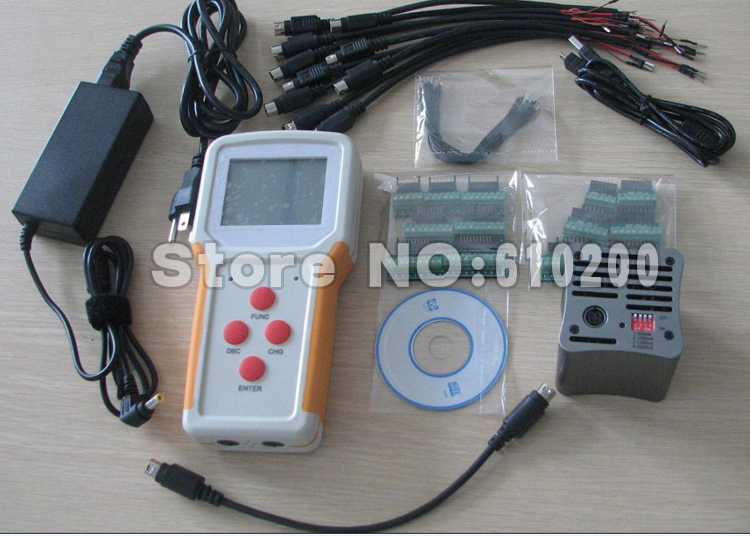 Battery channels LCD universal laptop battery tester ,charge,discharge ...