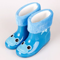 New Coming Rain Boots Warm Rain Boots For Boys And Girls Cartoon Children Fashion Rubber Baby