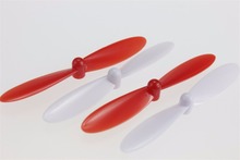 F08561 H107D-A06 Propeller Red and White for Hubsan X4 H107D/H107L/H107C Toy RC Helicopter