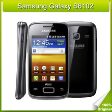 Refurbished Phone Samsung Galaxy Y Duos / S6102 Android SmartPhone WiFi Camera 3G WCDMA