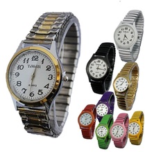 1pc NEW Retro watches casual dress for women for men Quartz wristwatch colorful metallic flexible bracelet watch Big Small