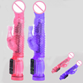 12 Speeds Rabbit Vibrators G Spot Vibration Rotation Waterproof Sexy Vibrating Vibe Sex Toys Sex Products