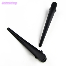 2pcs/Lot 6cm Black Duckbill Clip Fish Mouth Clamp Hairdressing Tools Hairpin Pointed Mouth Grind Arenaceous Clip Free Shipping