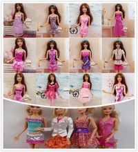 Venta al por mayor 100 unids/lote Original de la marca de muñecas que arropan vestidos moda para 11 ” chica muñecas trajes de vestir ropa caliente