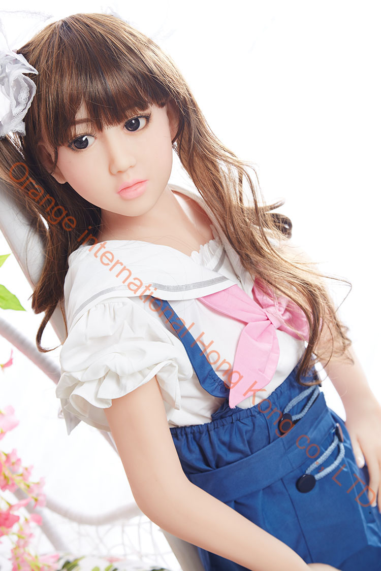 Cm Flat Chest Breast Japanese Lolita Anime Silicone Sex Doll Small