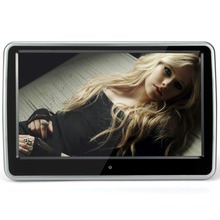 10.1″ HD Touch Screen Car Headrest Monitor Pillow Active CD DVD Player Game Disc USB SD Suit for All Cars
