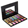 Popfeel 3 in 1 78 Colors Eyeshadow Lip Gloss Concealers Eye Shadow Lipsticks Palette Beauty Cosmetic