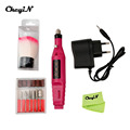 CkeyiN Electric Professional Nail Drill Manicure Machine Nail File Art Pen Polish Drill Equipment Brushes Manicure