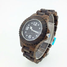 Mejores ventas de producto coming! nuevo diseño BEWELL reloj de madera buena madera de lujo de calidad reloj reloj con caja de envío gratis