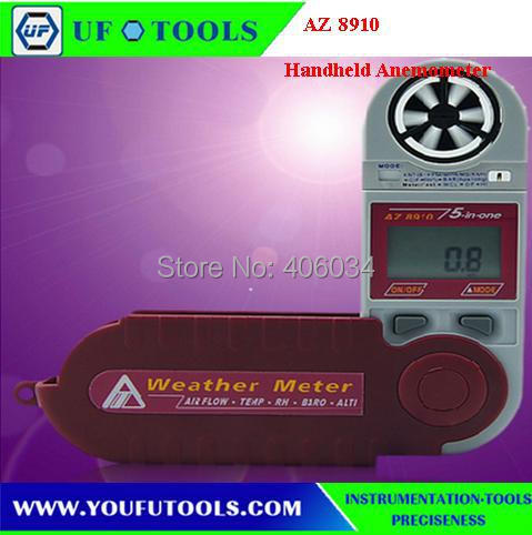 AZ 8910 Mini Windspeed Meter/Mini Air Flow Meter/Mini Pocket Type Air Flow Meter