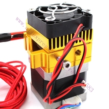 12 24V Fan 3D Printer MK9 Extruder Heater 100K NTC thermistor PTFE tube 0 2 0