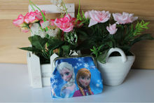Children Elsa Wallet PVC Coin Wallets Anna Money Bag Baby Girls Party Supplies Silicone Purses Best
