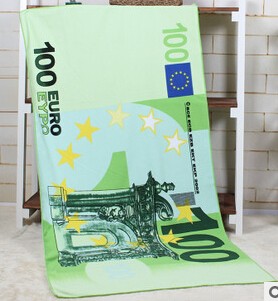 high-quality-70-140cm-Superfine-fiber-towel-print-USD-EUR-Cartoon-Bath-towel-branded-Beach-towels (2)