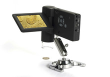 Portable Handheld 3.0” LCD Display digital 5.0MP microscope Optical zoom 300X Digital zoom 1200X high capacity lithium battery