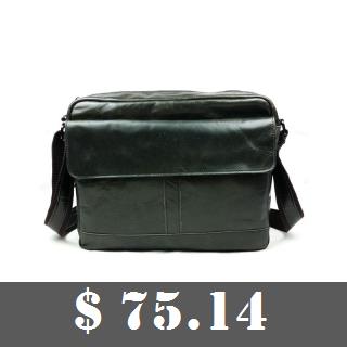 Vintage Genuine Leather Cowhide Crazy Horse Men Business Handbag