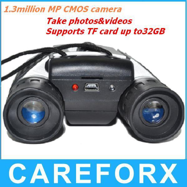 2014 New DT08 10x25 Digital Camera Binoculars Video Recording Telescope 1 3MP COMS Sensor