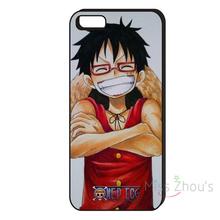 For iphone 4/4s 5/5s 5c SE 6/6s 7 plus ipod touch 4/5/6 back skins mobile cellphone cases cover Monkey D. Luffy One Piece Anime