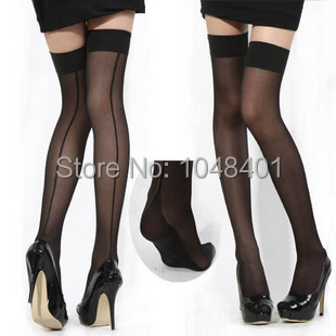 sexy black stockings women sexy hot thigh high st...