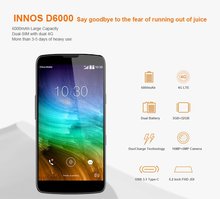 Original INNOS D6000 4G FDD LTE Snapdragon 615 Octa Core Dual Sim Cell phone 5 2