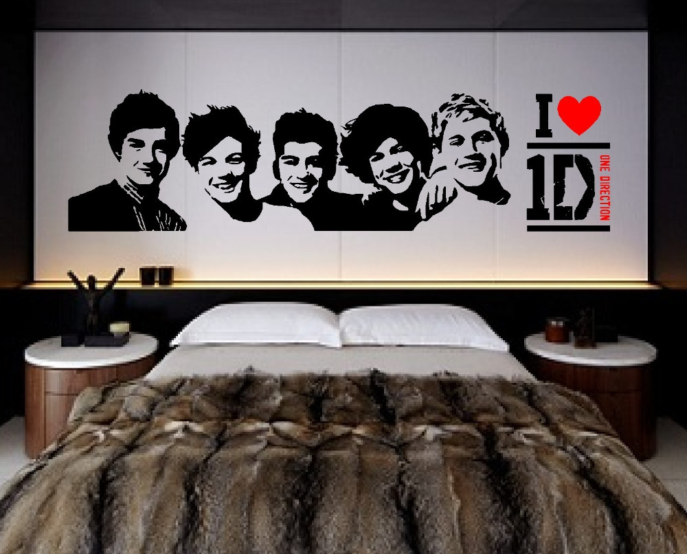 Een richting sticker 1d poster bedroom woonkamer decoratie foto' s ...