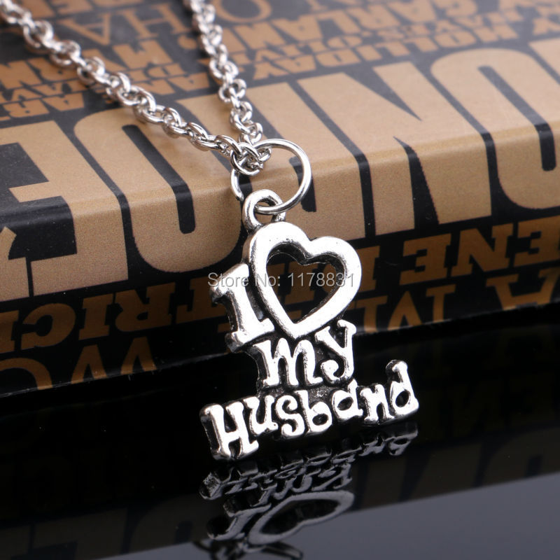 new arrival christmas sweet gift i love my husband design heart charm pendant necklace best jewelry for couples the bargain paradise - What To Buy My Husband For Christmas new arrival christmas sweet gift i love my husband design heart charm pendant necklace best jewelry for couples the bargain paradise - What To Buy My Husband For Christmas