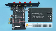 BCM94331CD Dual-band 2.4&5G 450M BT4.0 4Antennas Wireless Network Card BT4.0 for Mac rival BCM94360CD