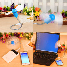 Cute Millet portable Mini Fan Flexible USB Cooling Fan For Power Bank Notebook Laptop Computer Power-saving USB Fan Cooler