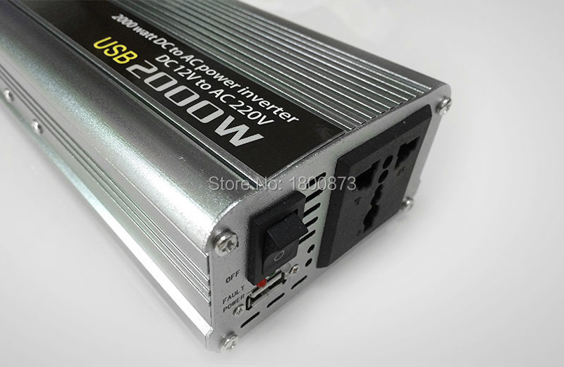 2KW 2000  2000       DC 12    220 230  240   + USB