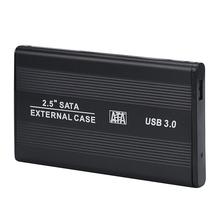 Beautiful Gitf New USB 3.0 2.5 Inch SATA External Hard Drive Mobile Disk HD Enclosure Case Box Free Shipping Feb01