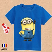 Baby Boys Girls T Shirt Children Clothing Cartoon Despicable Me Minions Clothes children s clothing t