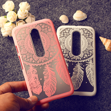 Rubberized Painted Phone Cases For Motoroal Moto G3 G 3nd Gen. G+3 XT1541 Covers Plumage Anti- Scratch Plastic Durable Shell