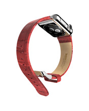 Marca HOCO rojo extravagantes Ithr correa de cuero correa para Apple reloj del deporte del reloj banda para Apple iWatch Band 38 mm / 42 mm
