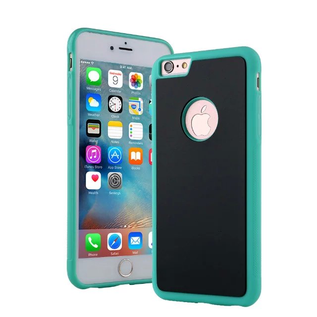 20pcs lot Free shipping 4colours Antigravity adorption Wall Magic sticky skin cell phone cover case for