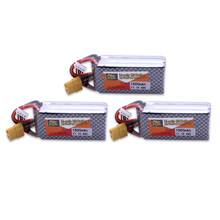 3Pcs/Lot Lithium LiPo Battery 11.1V 1500Mah 3S 40C XT60 For RC Quadcopter Drone Helicopter Car Airplane Toy Parts Bateria Lipo