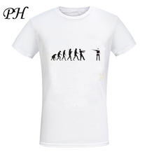 PH Human Evolution design brand clothing Men’s T Shirt The Walking Dead Printed T-shirt O-neck Short Sleeve Tops