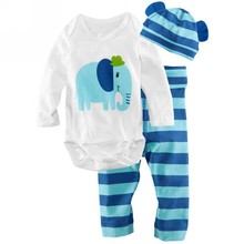 Hot sale 2015 new children clothing bodysuit baby jumpsuit children baby branded Free Shipping