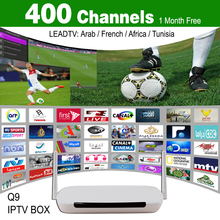 2016 New Andriod TV Box Arabic Iptv Box Free 1 month leadtv Arabic Channels Box 400 Free Arabic French Channels Free Shipping