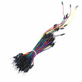 5lot 65pcs lot Jump Wire Cable Male to Male Flexible Jumper Wires for Arduino Breadboard DIY