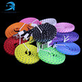 3M 10FT Extra Long Fabric Braided Flat USB Charger Data Sync Cable For Apple iPhone 5