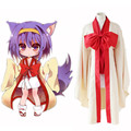 Hatsuse Izuna Cosply Costume NO GAME NO LIFE Party Dance Costume Halloween Party Dance Cosplay Uniform