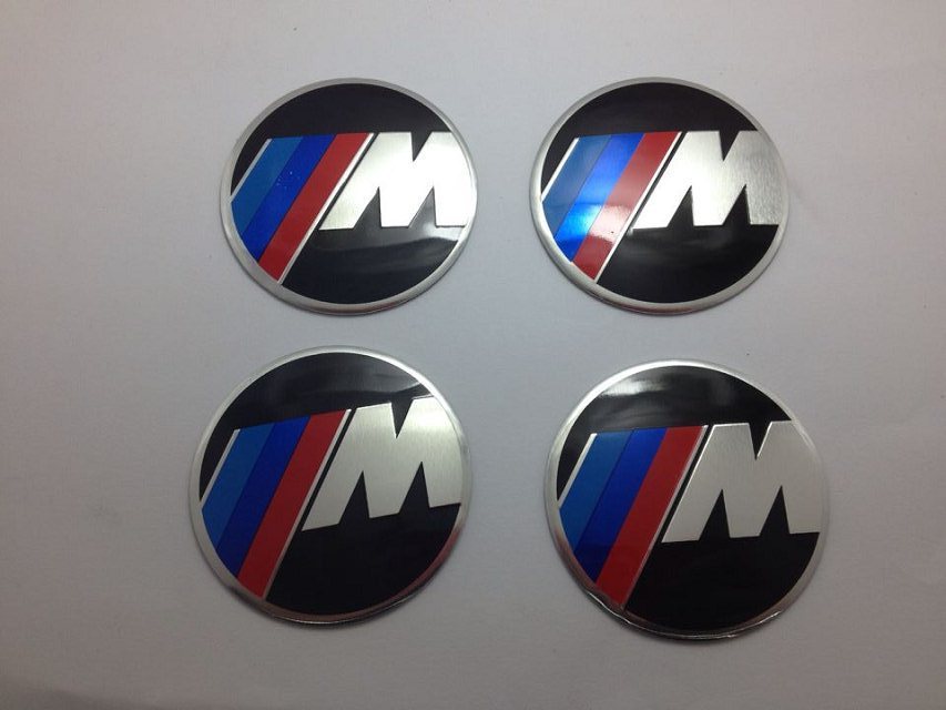 Bmw hubcap stickers #5