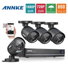 ANNKE 8CH 960H CCTV System Waterproof Video Recorder 900TVL Home Security Camera Surveillance Kits