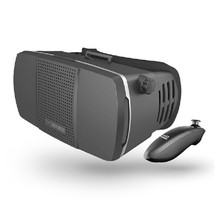 Brand New 1PC Black Plastic Virtual Reality 3D Glasses Oculus Rift VR 3D Google Cardboard Bluetooth Controller Android