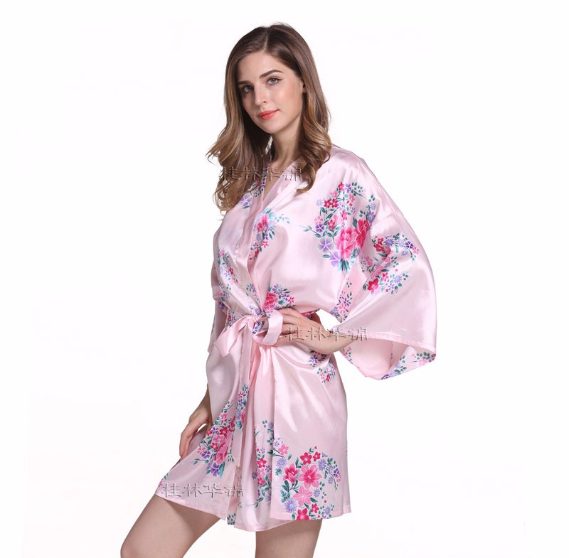 Plus size kimono robe asian