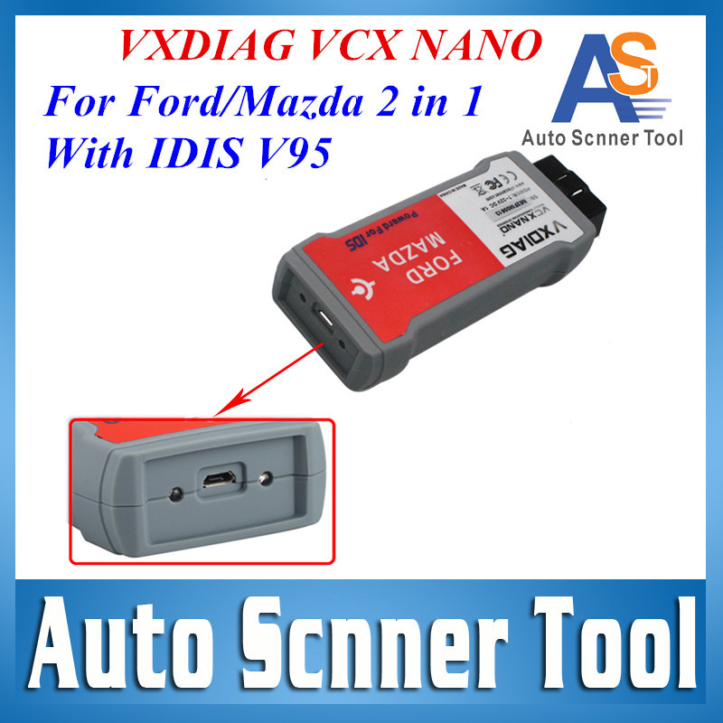 2016 VXDIAG VCX NANO   / Mazda 2  1  IDS V95  Mazada IDS  Ford       Ford VCM 2