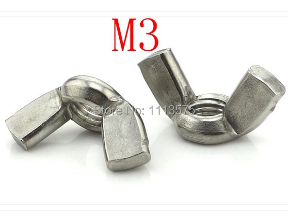 M3,304,321,316 stainless steel butterfly nut,wing nut,wing nuts,bolts and nuts,lock nuts nuts and bolts hardware