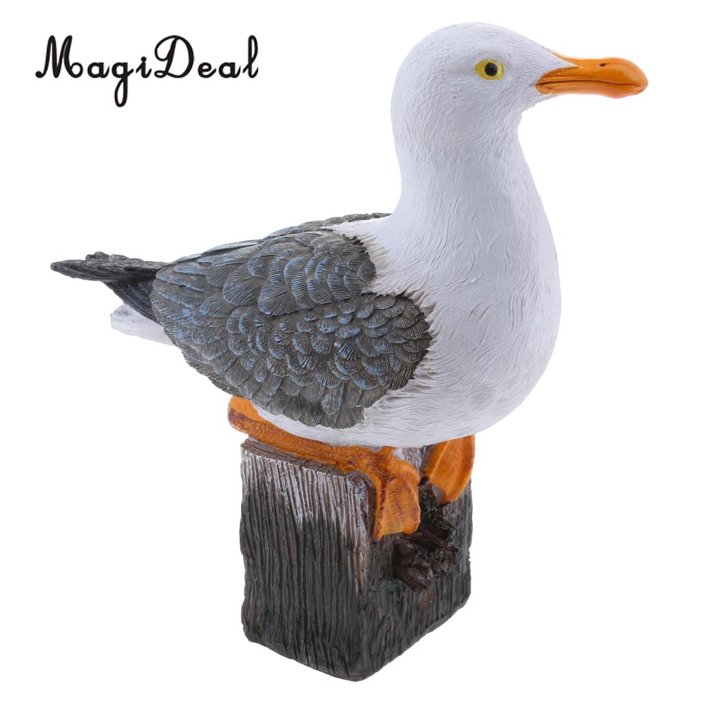 miniature seagull figurine